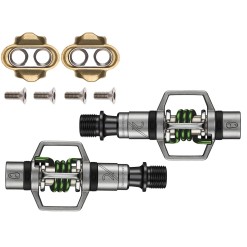 Pédales Egg Beater 2 ressorts vert - Pédales Crank Brothers - Purebike