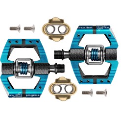 Pédales Mallet Enduro bleu - Pédales Crank Brothers - Purebike