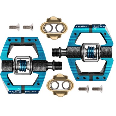 Pédales Mallet Enduro bleu - Pédales Crank Brothers - Purebike