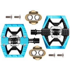 Crank Brothers Pédales Double Shot 2 Bleu - Purebike