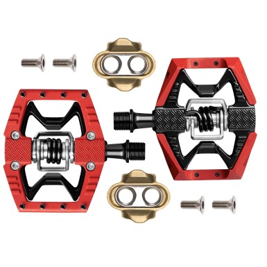 Crank Brothers Pédales Double Shot 3 Rouge - Purebike