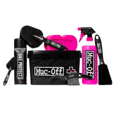 Kit de nettoyage 8 In 1 - Kit entretien et nettoyage vélo et VTT  - Purebike - Materiel Velo, Accessoires VTT Equipement Vélo - 
