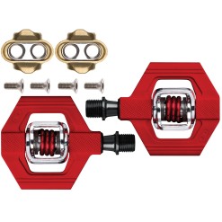Pédales Candy 1 Rouge - Pédales automatiques VTT - Purebike