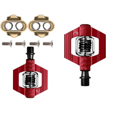 Crank Brothers Pédales Candy 2 Rouge - Purebike