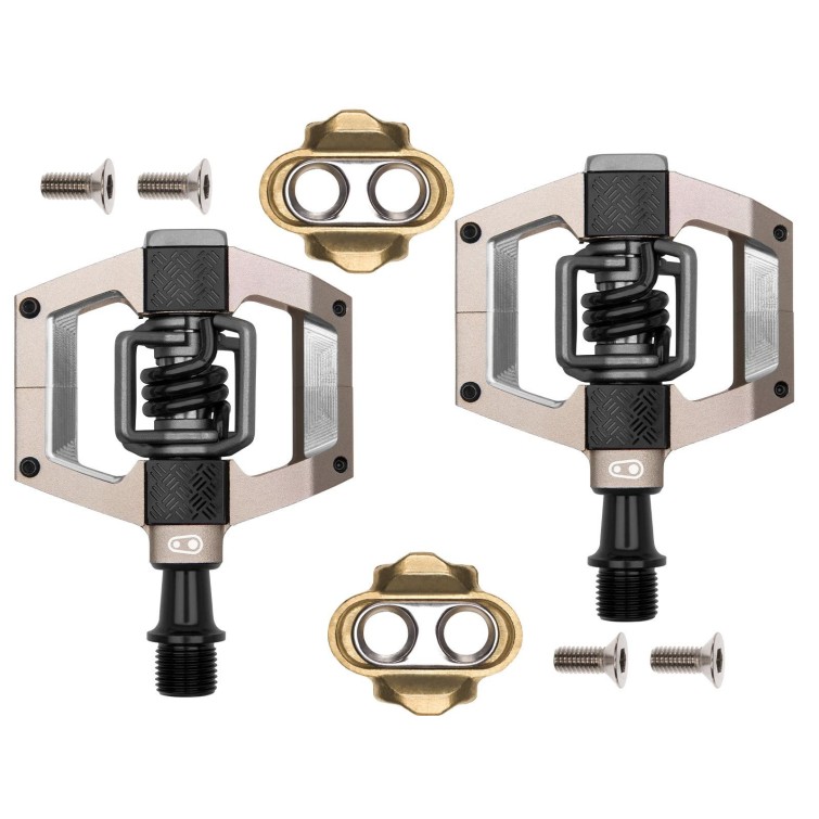 Crank Brothers Pédales Mallet Trail Champagne - Purebike