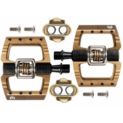 Crank Brothers Pédales Mallet DH Loic Bruni Signature Bronze Edition - Purebike