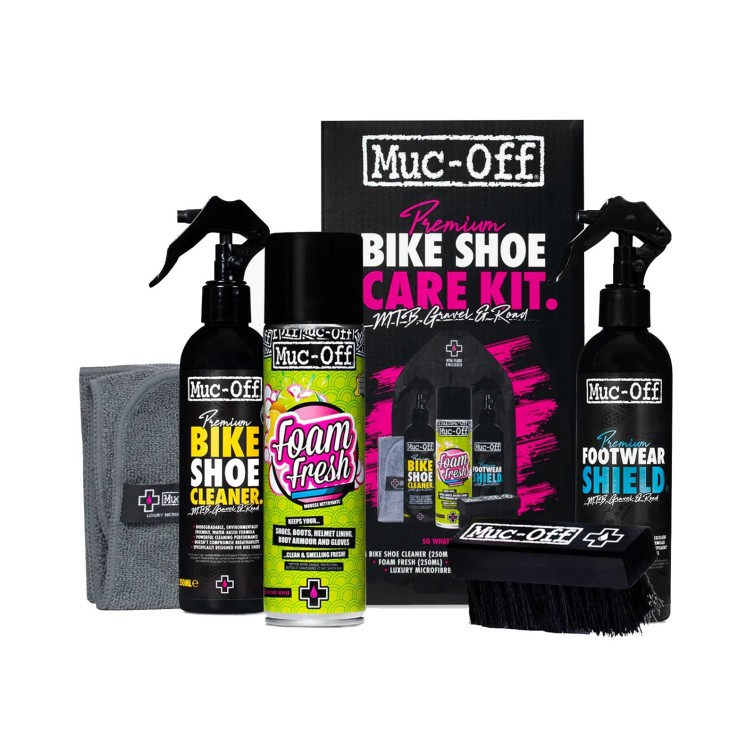 Muc-Off Kit de nettoyage pour Chaussures Premium Bike Shoe Care Kit - Purebike