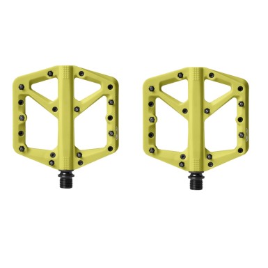 Crank Brothers Pédales Stamp 1 Jaune - Purebike