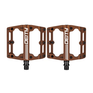 Deity Pédales Black Kat - Bronze - Purebike