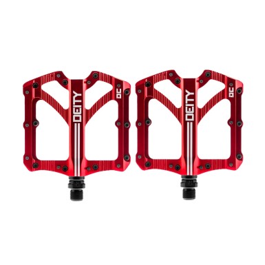 Deity Pédales Bladerunner - Rouge - Purebike