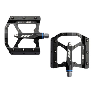 Pédales plates HT Components Evo AE02 Noir - Accessoires - Purebike