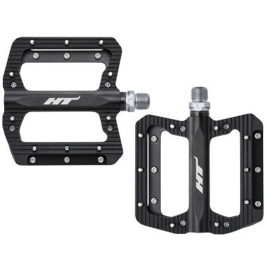 Pédales plates Nano ANS01 Noir - Accessoires VTT - Purebike
