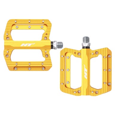 Pédales plates Nano ANS01 Or - Accessoires VTT - Purebike