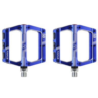 SB3 Pédales Flowy AM 2 Bleu - Purebike