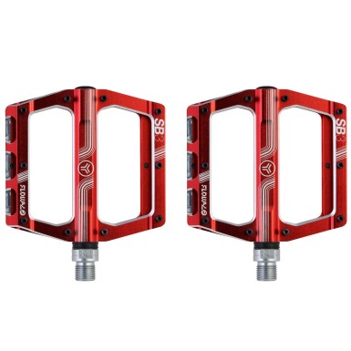 SB3 Pédales Flowy AM 2 Rouge - Purebike