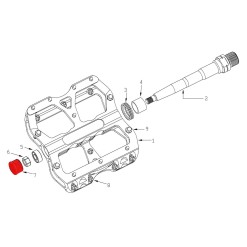 Reverse Components Kit bouchons d'axe pour pédales Escape - Purebike