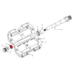 Reverse Components Kit roulements pour pédales Escape - Purebike