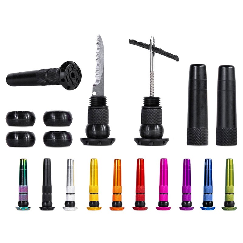 Muc-Off Embouts de guidon Stealth Tubeless Puncture Plugs - Purebike
