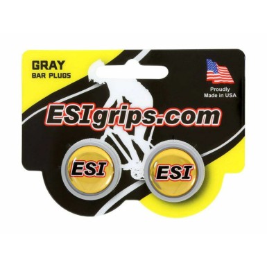 ESI Embouts de guidon Gris - Purebike
