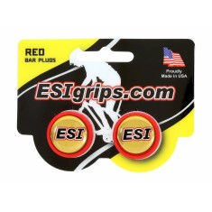 ESI Embouts de guidon Rouge - Purebike