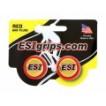 ESI Embouts de guidon Rouge - Purebike