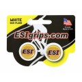 ESI Embouts de guidon Blanc - Purebike