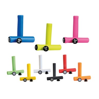 Grips Silicone 30 mm - Poignées grips de vélo - Accessoires VTT - Purebike - Materiel Velo, Accessoires VTT Equipement Vélo - Pu