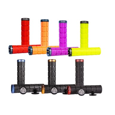 Grips Big One Lock On - Poignées grips de vélo - Accessoires VTT - Purebike - Materiel Velo, Accessoires VTT Equipement Vélo - P