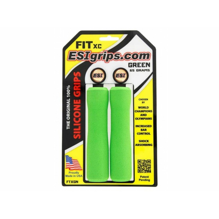 ESI Grips Fit XC Vert fluo - Purebike
