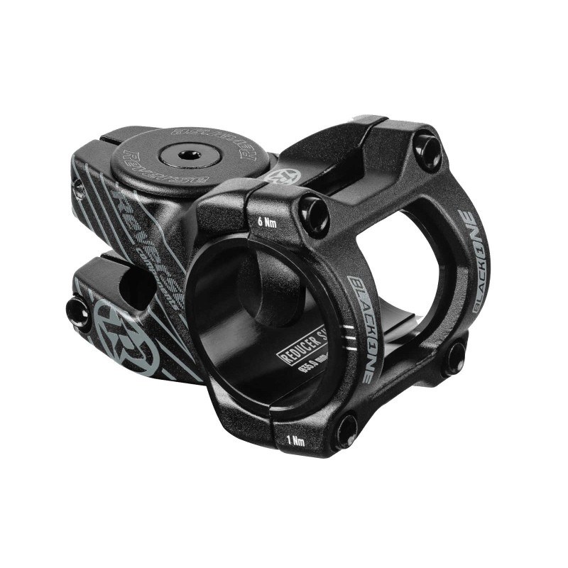 Reverse Components Potence Black-One D-2 31.8 mm et 35 mm - Noir/Gris - Purebike