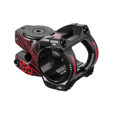 Reverse Components Potence Black-One D-2 31.8 mm et 35 mm - Noir/ Rouge - Purebike
