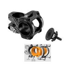 Reverse Components Potence Black-One D-2 Titan 31.8 mm et 35 mm - Noir - Purebike
