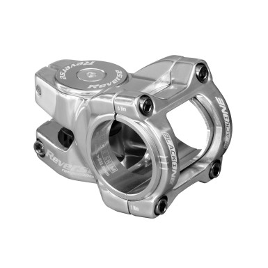 Reverse Components Potence Black-One D-2 Titan 31.8 mm et 35 mm - Argent - Purebike