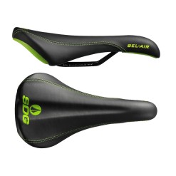 Selle Bel Air RL en Acier Noir et vert - Purebike