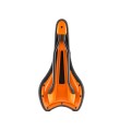 SDG Selle Radar MTN Ti-Alloy - Noir / Orange - Purebike