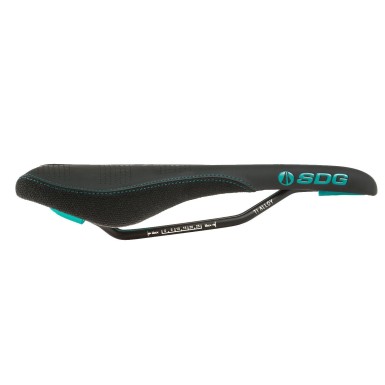 SDG Selle Radar MTN Cro-Mo - Noir / Turquoise - Purebike