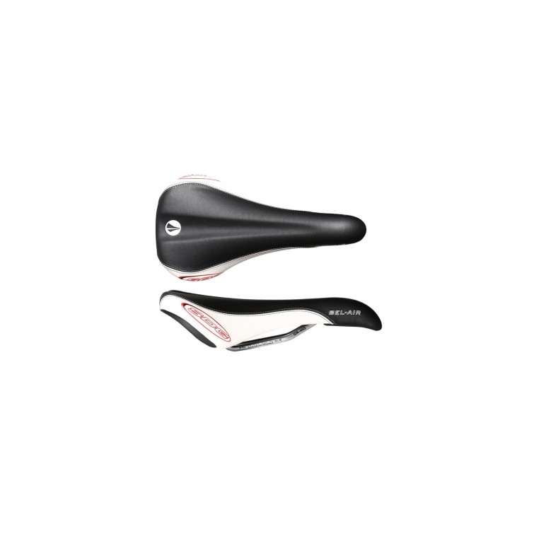 Selle Bel Air RL Cro-Mo - Noir / Blanc - Selles VTT - Selles tiges télescopiques ou rigides - Purebike - Materiel Velo, Accessoi