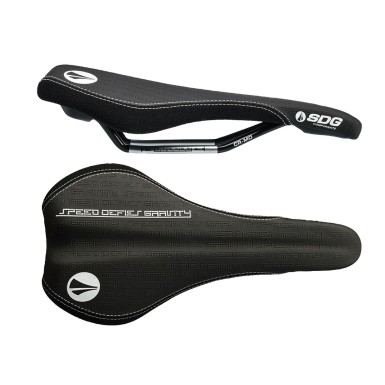 SDG Selle Fly Mtn Cro-Mo - Noir / Blanc - Purebike