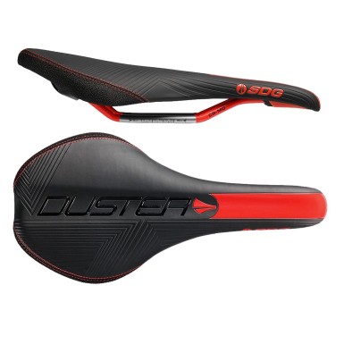 SDG Selle Duster Mtn P Cro-Mo - Noir / Rouge - Purebike