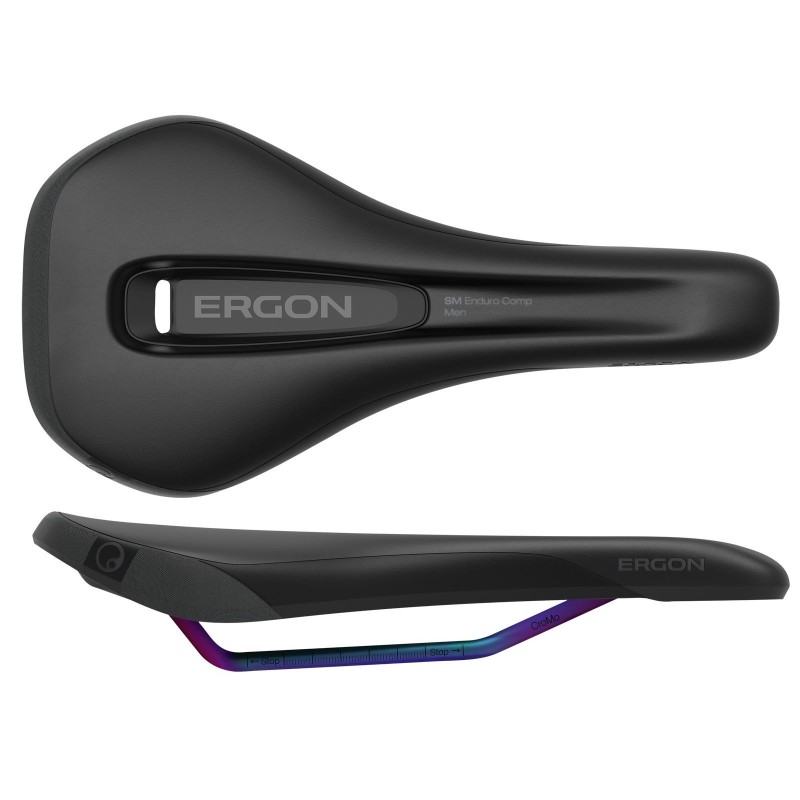 Ergon Selle SM Enduro Comp Homme Oil Slick - Purebike