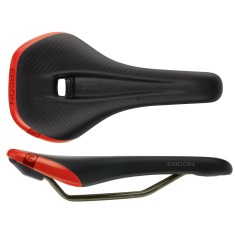 Ergon Selle SM Pro Homme Risky Noir/Rouge - Purebike