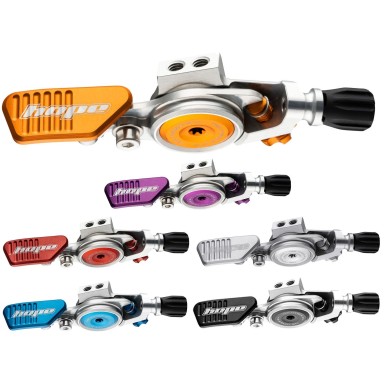 Hope Commande pour tige télescopique Argent - Purebike
