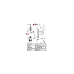 Tube supérieur pour Lift V8 - Pièces détachées pour tige de selle VTT - Accessoires VTT - Purebike - Materiel Velo, Accessoires 