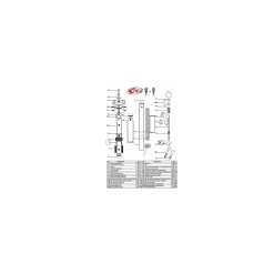 Bague de guidage supérieure pour Lift Delux - Pièces détachées pour tige de selle VTT - Accessoires VTT - Purebike - Materiel Ve
