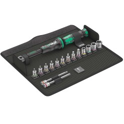 Wera Clé dynamométrique Bicycle Set Torque 1, 2.5-25 Nm, 16 pièces - Purebike