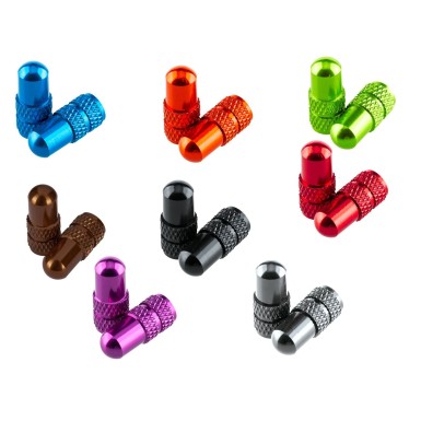 Deity Bouchons de valve Presta (X2) - Purebike