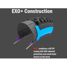 Maxxis Pneu Minion DHF Plus Tubeless Ready 27,5'' - Purebike