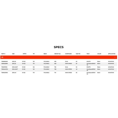 Maxxis Pneu Aspen Team Spec Tubeless Ready 29" - Purebike