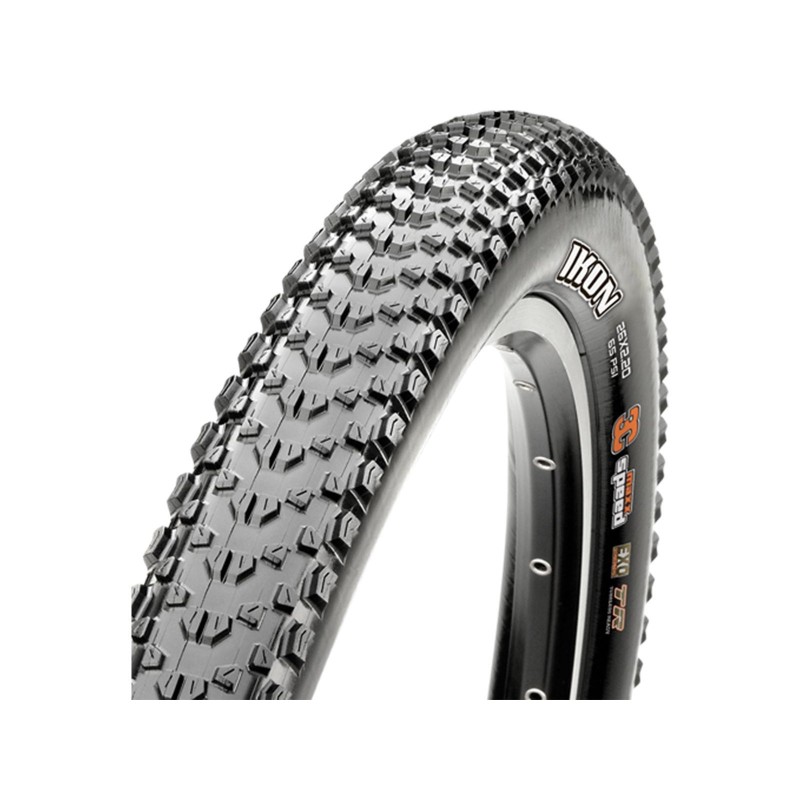 Pneu Ikon 26'' - 26x2.20 - 62a/60a - souple - Pneus Tubetype pour vélo - Equipement VTT - Purebike - Materiel Velo, Accessoires 