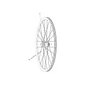 Kit de 3 rayons pour Roam 60 A1 (2014-2016) - Rayons roue de VTT 